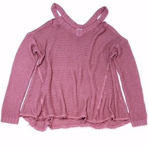 Alya Cold Shoulder Sweater